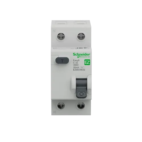 Дифавтомат 32 А, 30мА, тип С EZ9D34632 Schneider Easy9