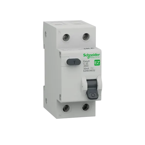 Дифавтомат 32 А, 30мА, тип С EZ9D34632 Schneider Easy9