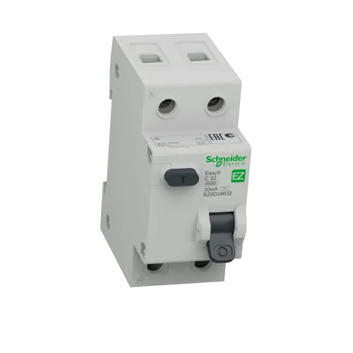 Дифавтомат 32 А, 30мА, тип С EZ9D34632 Schneider Easy9