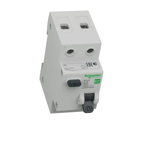 Дифавтомат 32 А, 30мА, тип С EZ9D34632 Schneider Easy9
