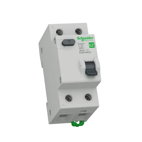 Дифавтомат 32 А, 30мА, тип С EZ9D34632 Schneider Easy9