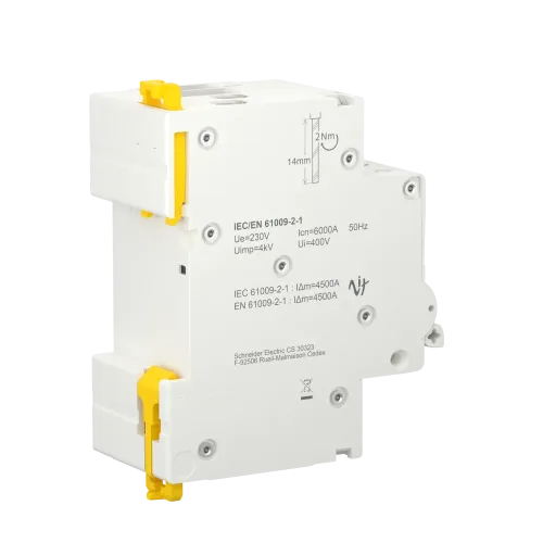 Дифавтомат 10А, 30 мА, уставка С, тип АС, Resi9 R9D25610 Schneider Electric