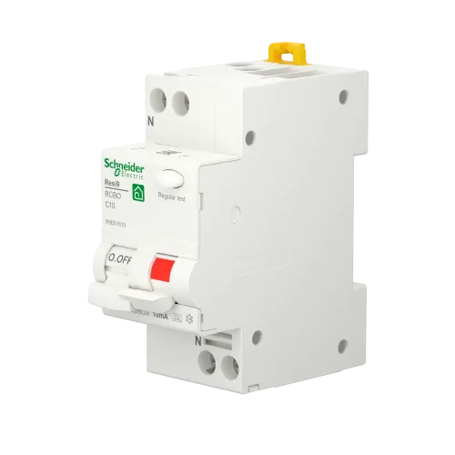 Дифавтомат 10А, 10 мА, уставка С, тип А, Resi9 R9D51610 Schneider Electric