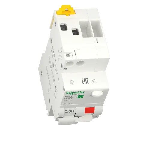 Дифавтомат 10А, 10 мА, уставка С, тип А, Resi9 R9D51610 Schneider Electric