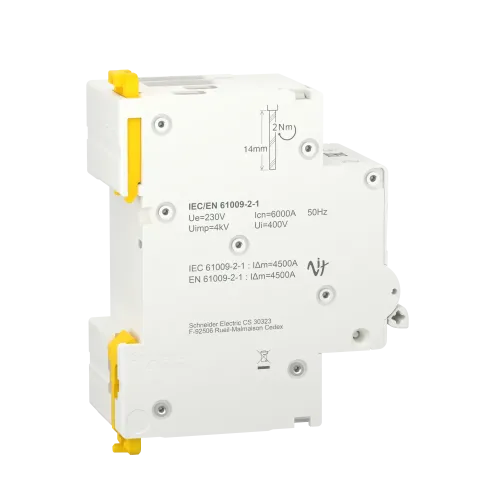 Дифавтомат 16А, 10 мА, уставка С, тип А, Resi9 R9D51616 Schneider Electric