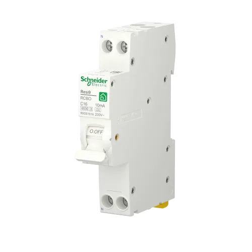 Компактный дифавтомат 16А, 10 мА, уставка С, тип А, Resi9 R9D81616 Schneider Electric