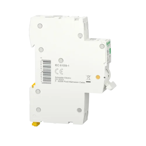 Одномодульный дифавтомат 10А, 30 мА, уставка С, тип АС, Resi9 R9D87610 Schneider Electric
