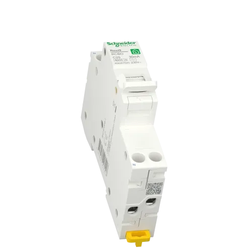 Одномодульный дифавтомат 25А, 30 мА, уставка С, тип АС, Resi9 R9D87625 Schneider Electric