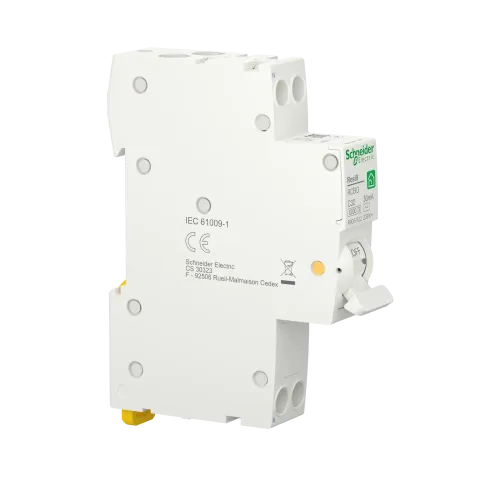 Одномодульный дифавтомат 32А, 30 мА, уставка С, тип АС, Resi9 R9D87632 Schneider Electric