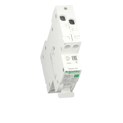 Одномодульный дифавтомат 32А, 30 мА, уставка С, тип АС, Resi9 R9D87632 Schneider Electric