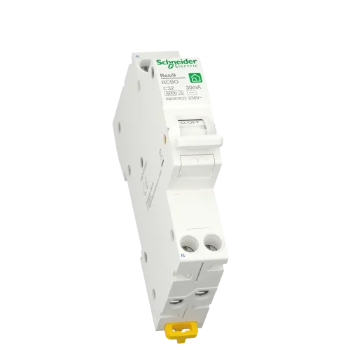 Одномодульный дифавтомат 32А, 30 мА, уставка С, тип АС, Resi9 R9D87632 Schneider Electric