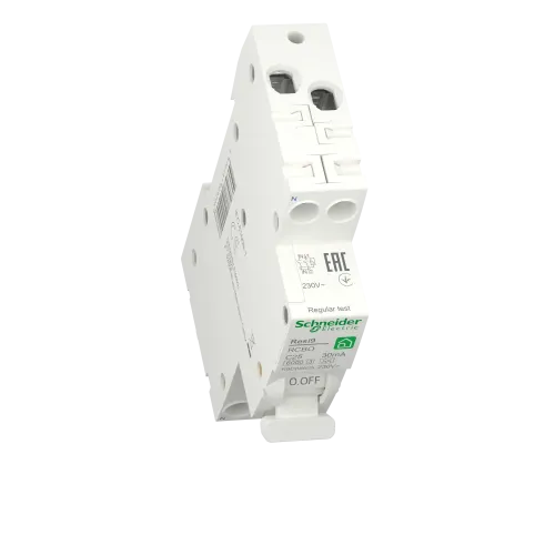Одномодульный дифавтомат 25А, 30 мА, уставка С, тип А, Resi9 R9D88625 Schneider Electric