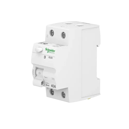 Дифференциальный выключатель (УЗО) 40A 30мА, 2 полюса, 11452 Schneider Electric