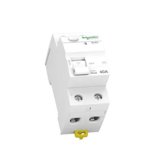 Дифференциальный выключатель (УЗО) 40A 30мА, 2 полюса, 11452 Schneider Electric