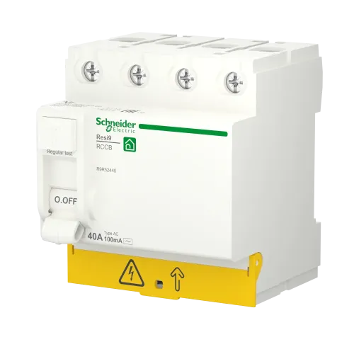УЗО 40А, 100 мА, 4 полюса, Resi9 R9R52440 Schneider Electric