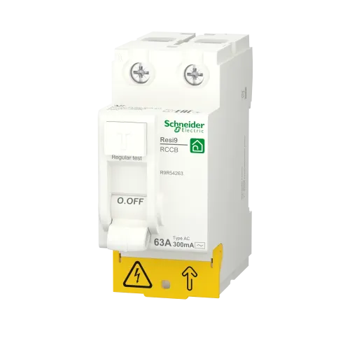 УЗО 63А, 300 мА, 2 полюса, Resi9 R9R54263 Schneider Electric
