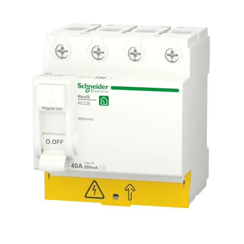 УЗО 40А, 300 мА, 4 полюса, Resi9 R9R54440 Schneider Electric