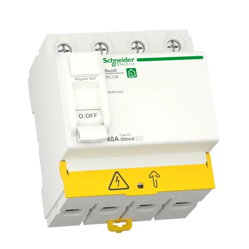 УЗО 40А, 300 мА, 4 полюса, Resi9 R9R54440 Schneider Electric