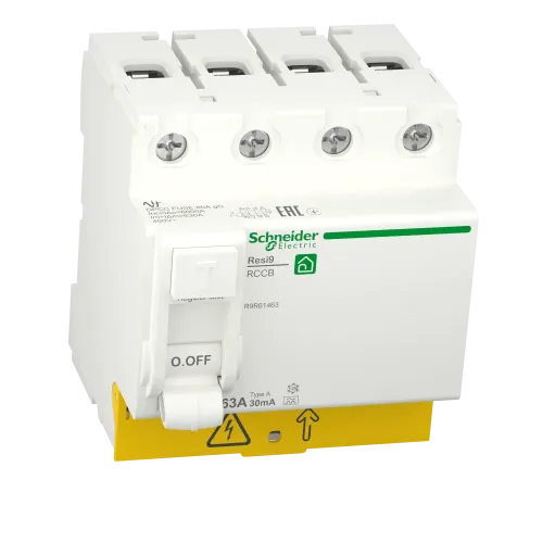 УЗО 63А, 30 мА, 4 полюса, Resi9 R9R61463 Schneider Electric