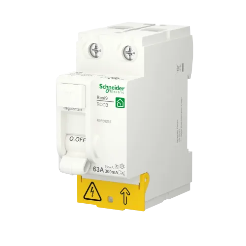 УЗО 63А, 300 мА селективное, 2 полюса, Resi9 R9R65263 Schneider Electric