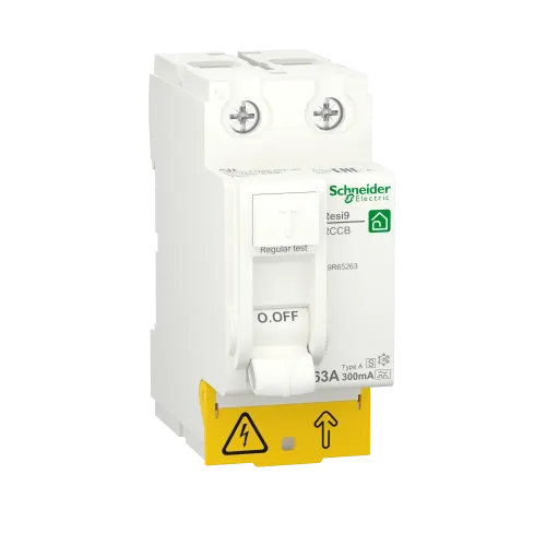 УЗО 63А, 300 мА селективное, 2 полюса, Resi9 R9R65263 Schneider Electric