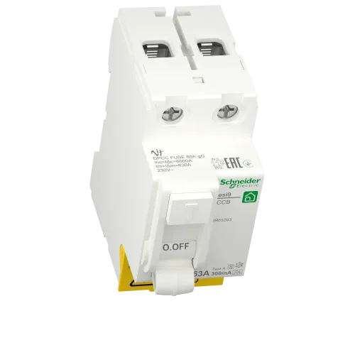 УЗО 63А, 300 мА селективное, 2 полюса, Resi9 R9R65263 Schneider Electric