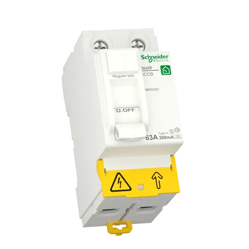 УЗО 63А, 300 мА селективное, 2 полюса, Resi9 R9R65263 Schneider Electric