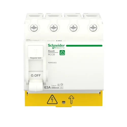 УЗО 63А, 300 мА селективное, 4 полюса, Resi9 R9R65463 Schneider Electric