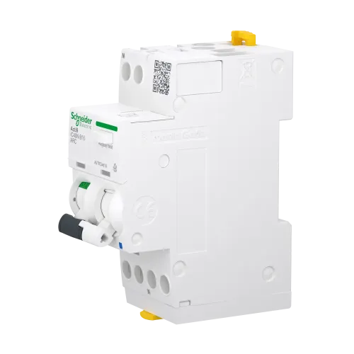 Устройство защиты от дугового пробоя 16A B 6kA, 1P+N, AFDD+AB iC40N ARC Acti9 A9TPD4616