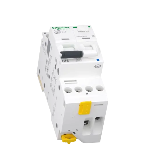 Устройство защиты от дугового пробоя 16A B 6kA, 1P+N, AFDD+AB iC40N ARC Acti9 A9TPD4616