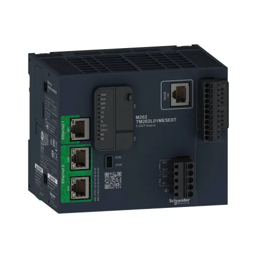 Логический контроллер, Modicon M262, 5 нс/инструкция, оптимизированный Ethernet TM262L01MESE8T