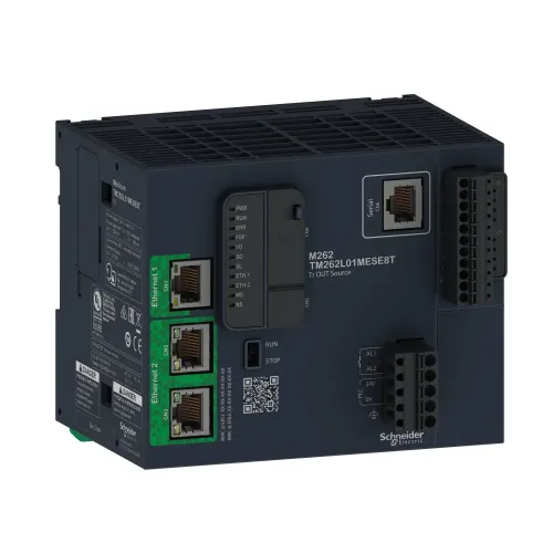 Логический контроллер, Modicon M262, 5 нс/инструкция, оптимизированный Ethernet TM262L01MESE8T