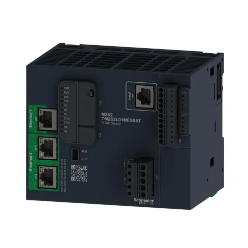 Логический контроллер, Modicon M262, 5 нс/инструкция, оптимизированный Ethernet TM262L01MESE8T