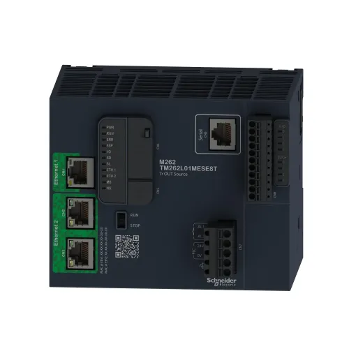Логический контроллер, Modicon M262, 5 нс/инструкция, оптимизированный Ethernet TM262L01MESE8T
