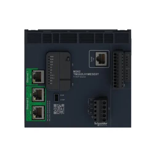 Логический контроллер, Modicon M262, 5 нс/инструкция, оптимизированный Ethernet TM262L01MESE8T