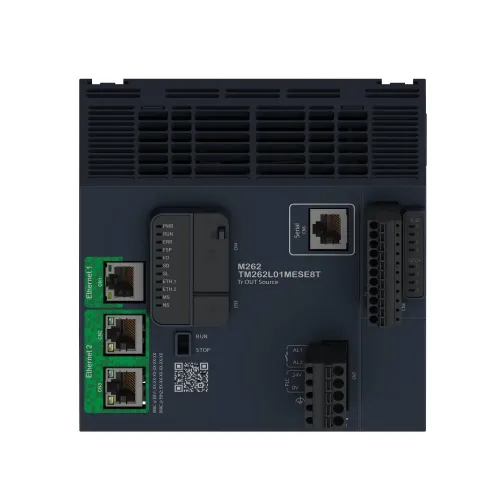 Логический контроллер, Modicon M262, 5 нс/инструкция, оптимизированный Ethernet TM262L01MESE8T