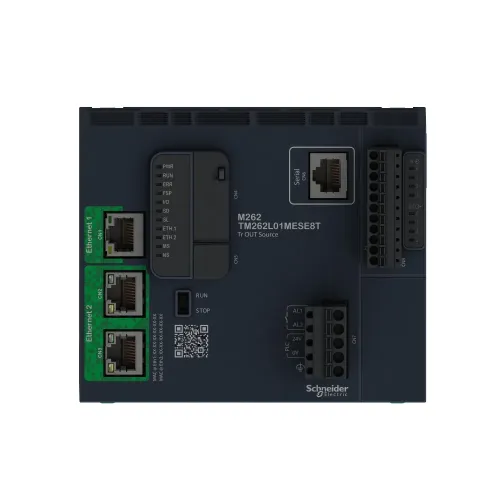 Логический контроллер, Modicon M262, 5 нс/инструкция, оптимизированный Ethernet TM262L01MESE8T