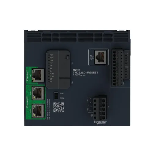 Логический контроллер, Modicon M262, 5 нс/инструкция, оптимизированный Ethernet TM262L01MESE8T