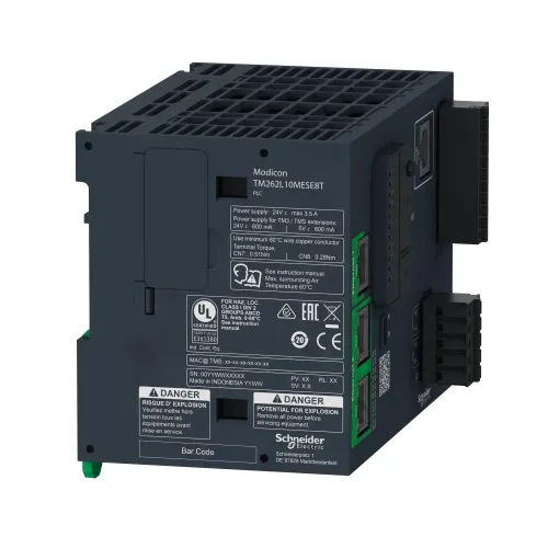 Логический контроллер, Modicon M262, 3 нс/инструкция, Ethernet TM262L20MESE8T