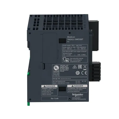 Логический контроллер, Modicon M262, 3 нс/инструкция, Ethernet TM262L20MESE8T