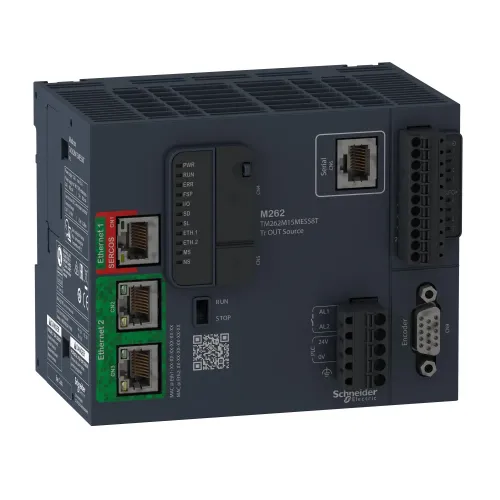 ПЛК Motion M262 5 нс/инстр. 4 оси, Ethernet, S3 TM262M15MESS8T
