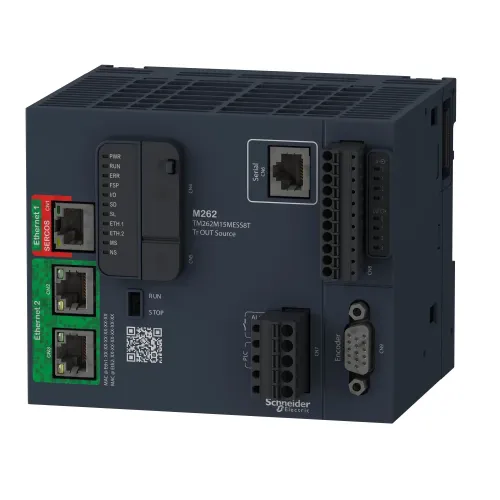 ПЛК Motion M262 5 нс/инстр. 4 оси, Ethernet, S3 TM262M15MESS8T