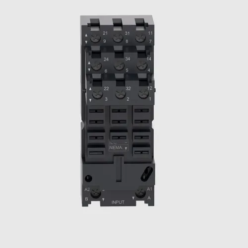 Розетка Harmony для реле RUMF2/RUMF3, 12A, винтовые клеммы, раздельный контакт RUZSF3M