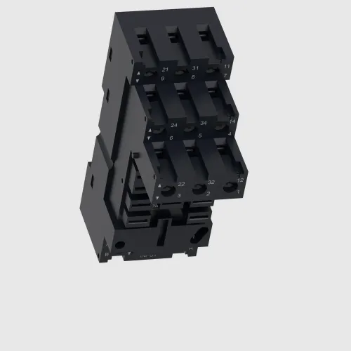 Розетка Harmony для реле RUMF2/RUMF3, 12A, винтовые клеммы, раздельный контакт RUZSF3M