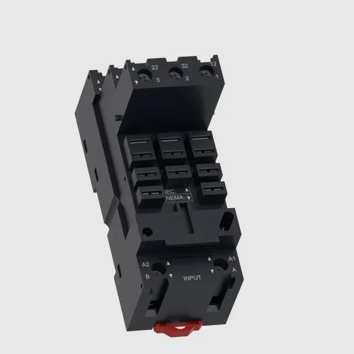 Розетка Harmony для реле RUMF2/RUMF3, 12A, винтовые клеммы, раздельный контакт RUZSF3M