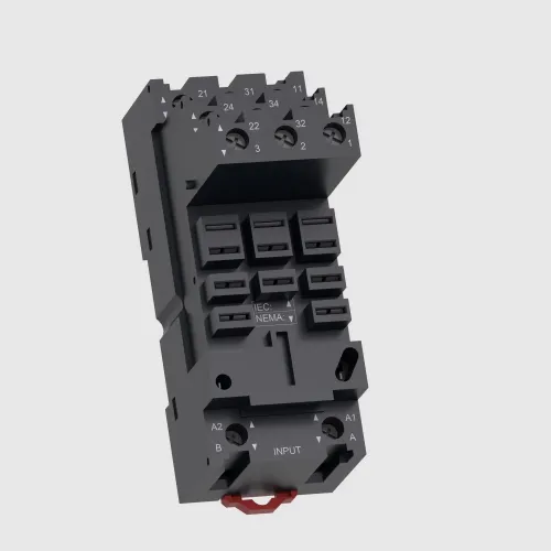 Розетка Harmony для реле RUMF2/RUMF3, 12A, винтовые клеммы, раздельный контакт RUZSF3M
