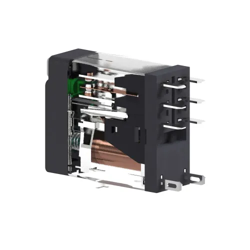 Реле управления - Harmony RXG - 2CO стандарт - 12V DC - 5A - с LED RXG22JD