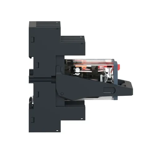 Реле электромеханическое миниатюрное, 2CO, LED, 24В RXM2AB2B7PVM