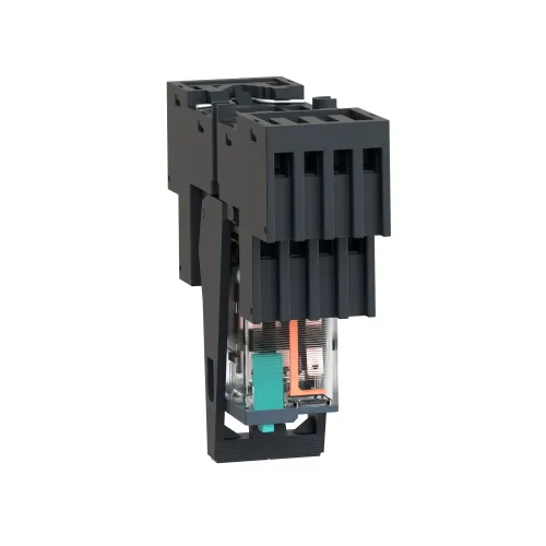 Реле электромеханическое миниатюрное, 2CO, LED, =24В RXM2AB2BDPVM