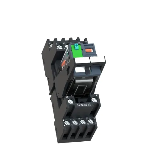 Реле электромеханическое миниатюрное, 2CO, LED, =24В RXM2AB2BDPVM